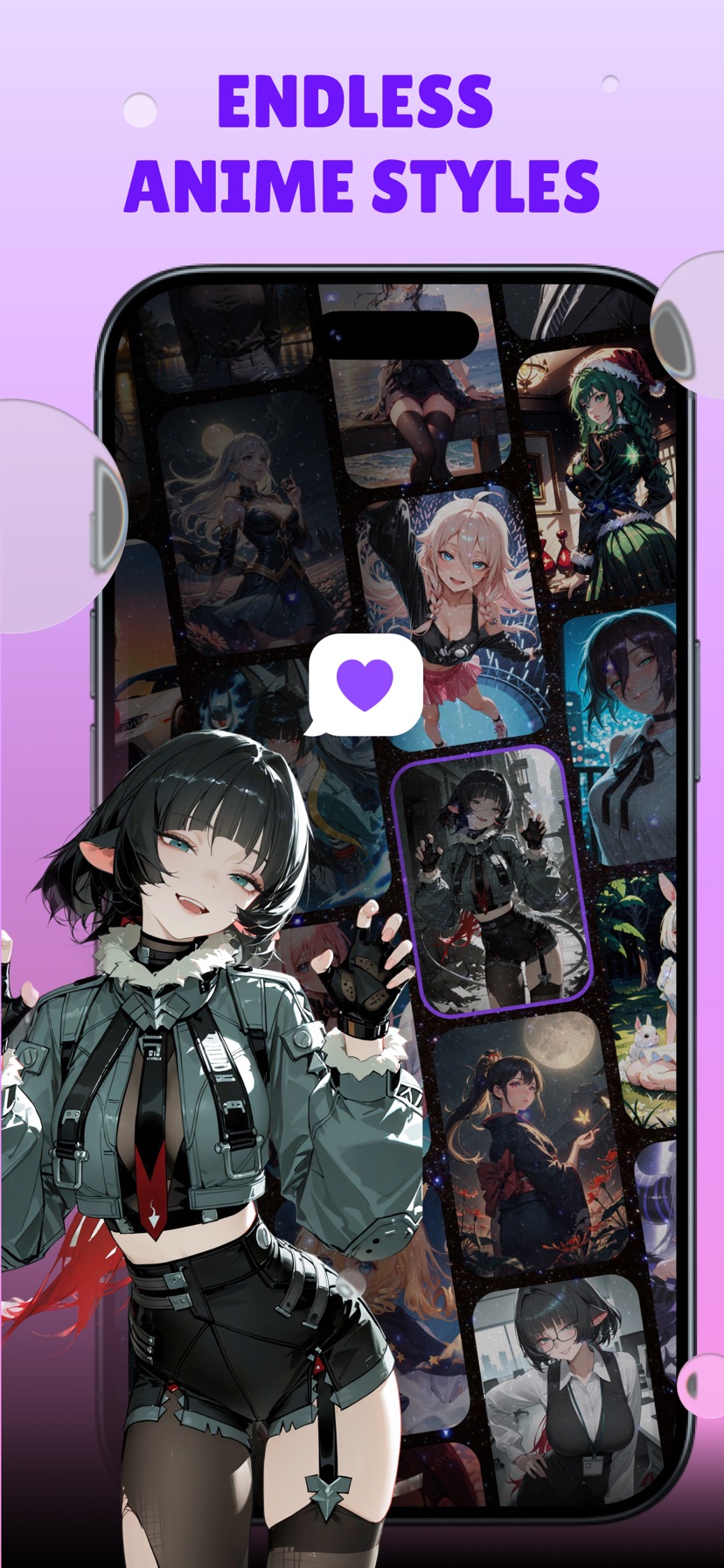 Anime Girls collection of creative anime styles